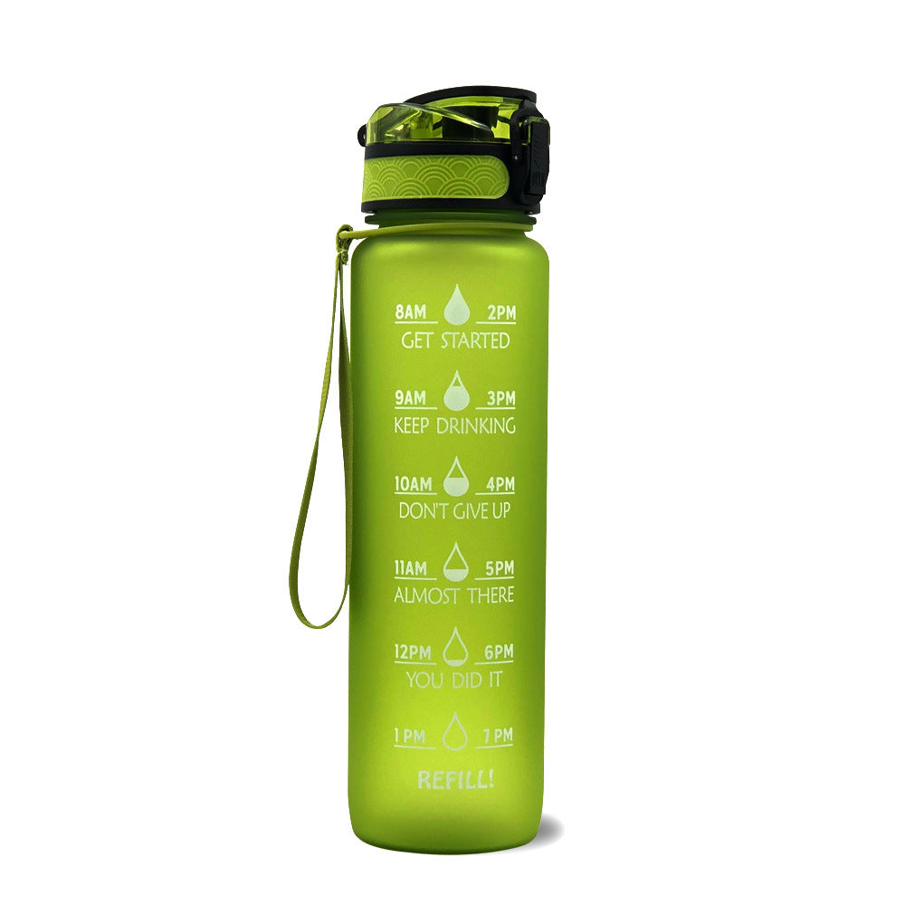 Tritan Water Bottle 1L With Motivational Quotes - Madeinsea©
