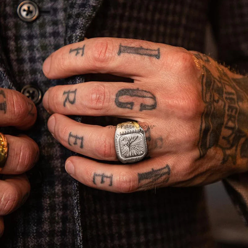 Bald Eagle Signet Ring - Madeinsea©