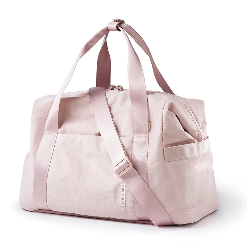 Sac de sport BAGSMART pour femme, sac de voyage, sac de week-end, sac de voyage, sac fourre-tout, sac de danse, sac d'entraînement