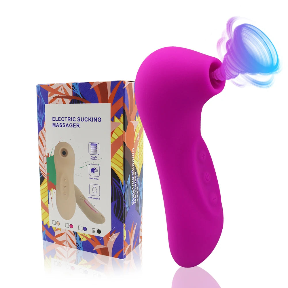 Leistungsstarker Klitoris-Vibrator mit Zungenvibration, Nippel- und Blowjob-Stimulator, Klitorisstimulator, erotisches Sexspielzeug für Frauen, Masturbator