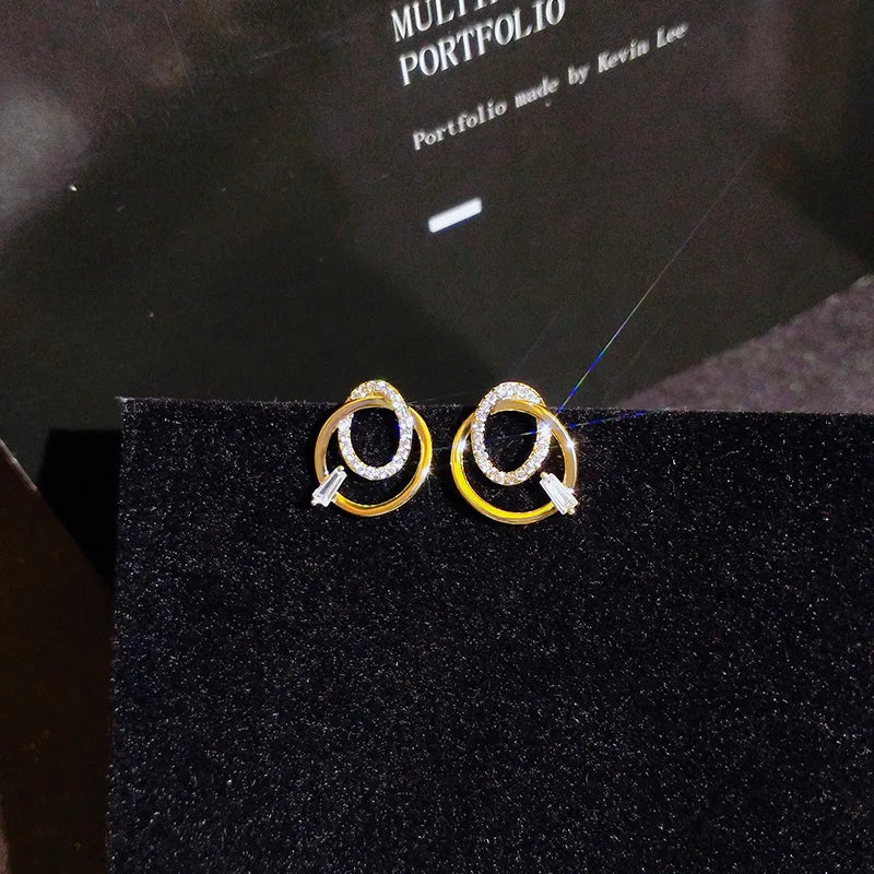 925 Sterling Silver Woman Stud Earrings Unusual Earings for No ear holeVintage Ear Cuffs For Party Women's Jewelry