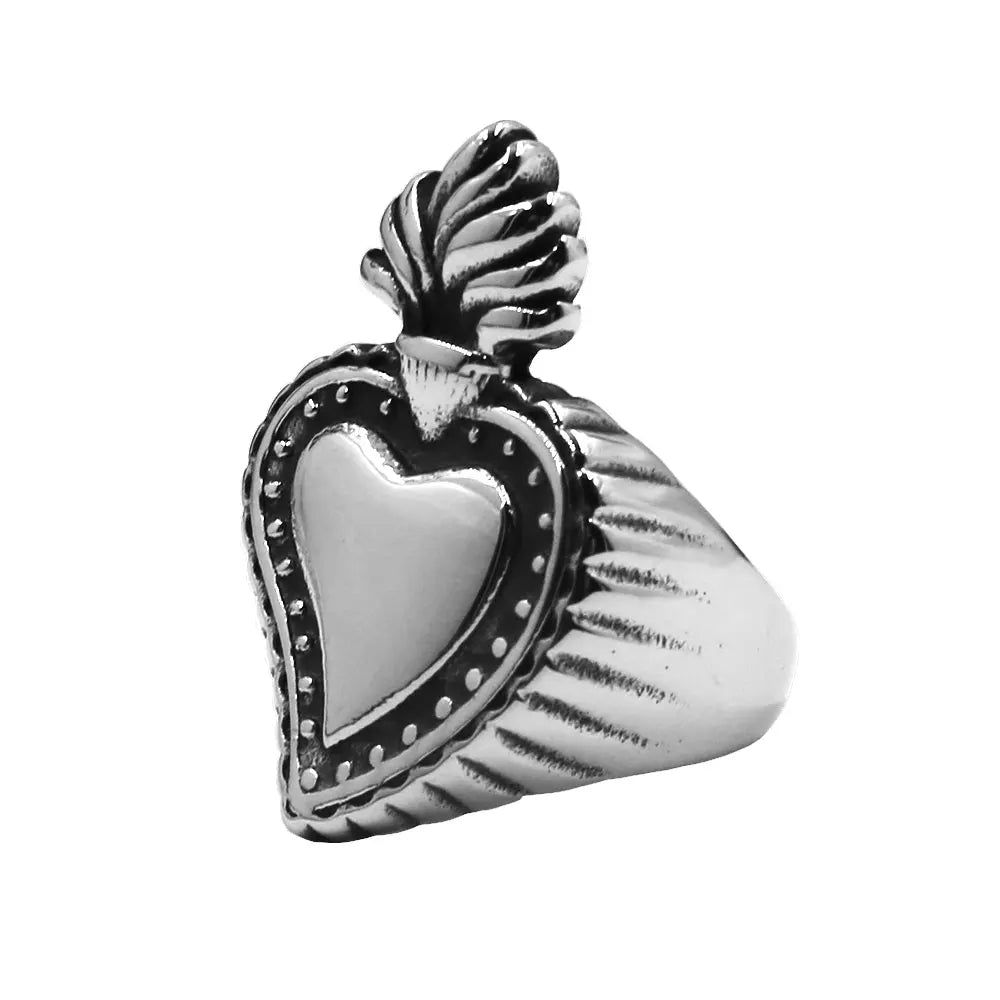 Crown Heart Ring - Madeinsea©