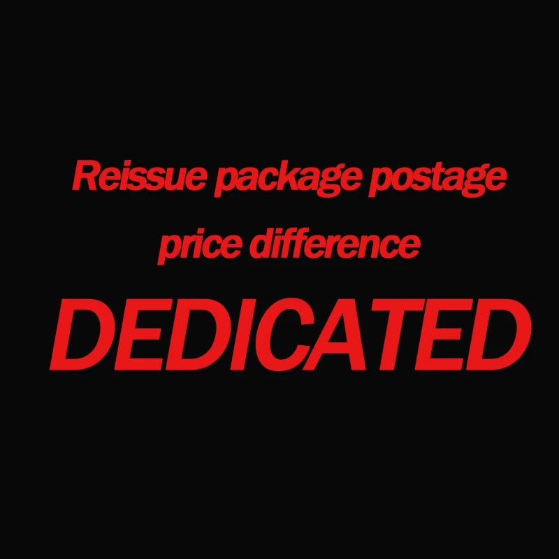Reissue package postage/price difference