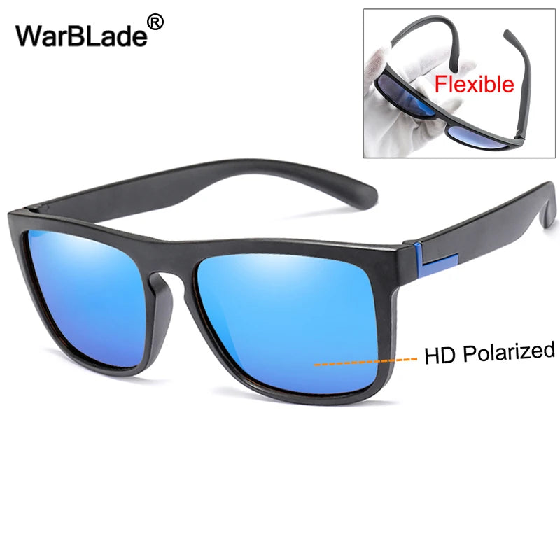 WarBLade Polarized Sunglasses Men's Driving Shades Male Sun Glasses For Men Retro Cheap Luxury Women Brand Designer UV400 Gafas - Madeinsea©
