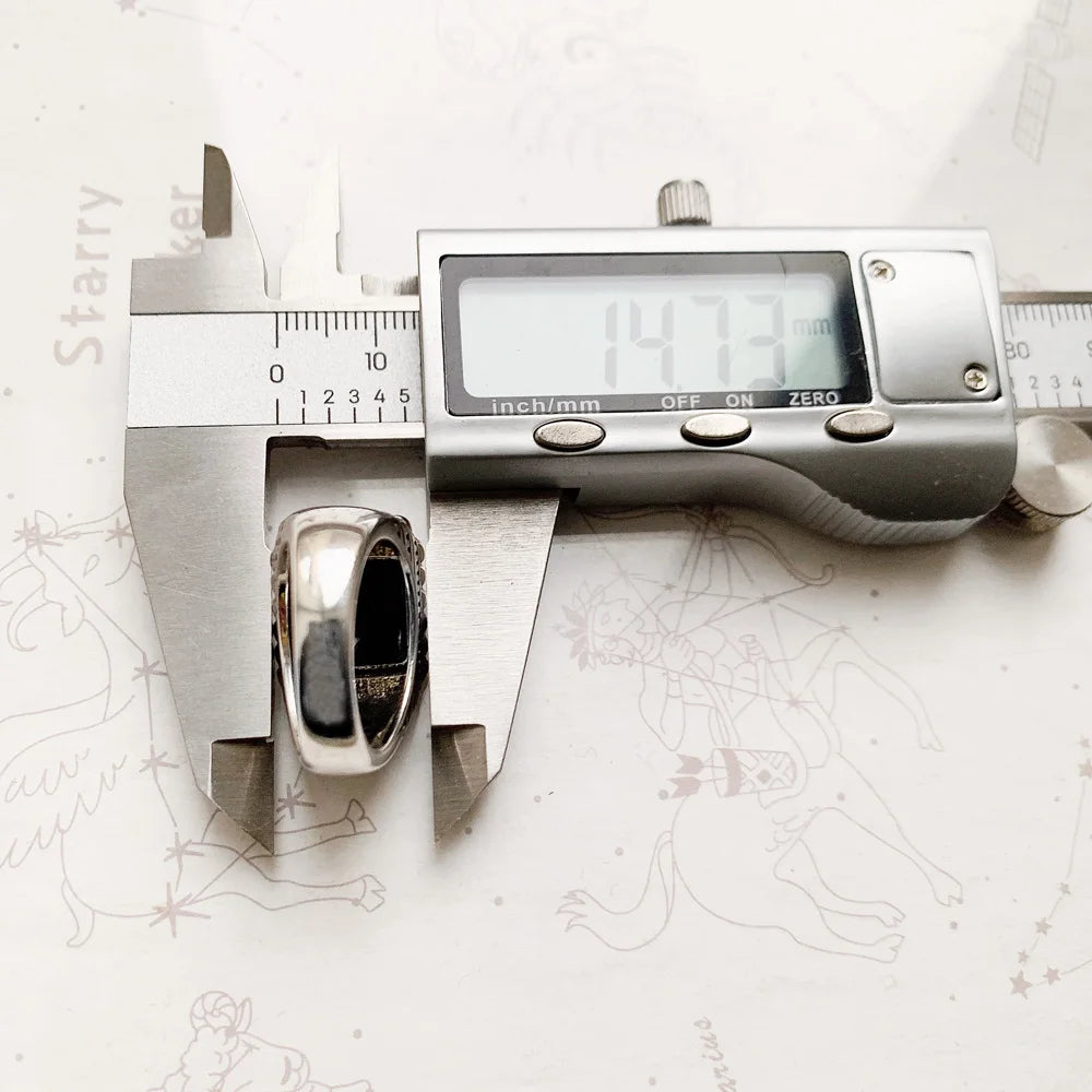 Cocktail Ring Ethno Skulls Black Europe Style Fine Jewelry For Men & Women Brand New Gift In 925 Sterling Silver