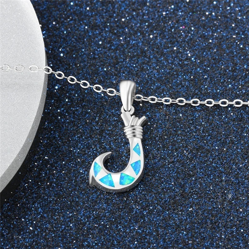 Women's Fish Hook Necklace