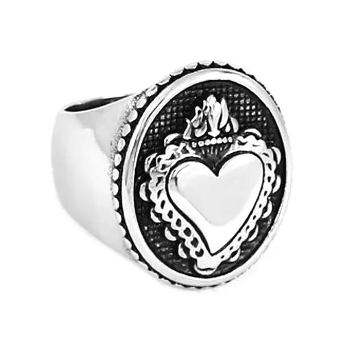 Crown Heart Ring - Madeinsea©