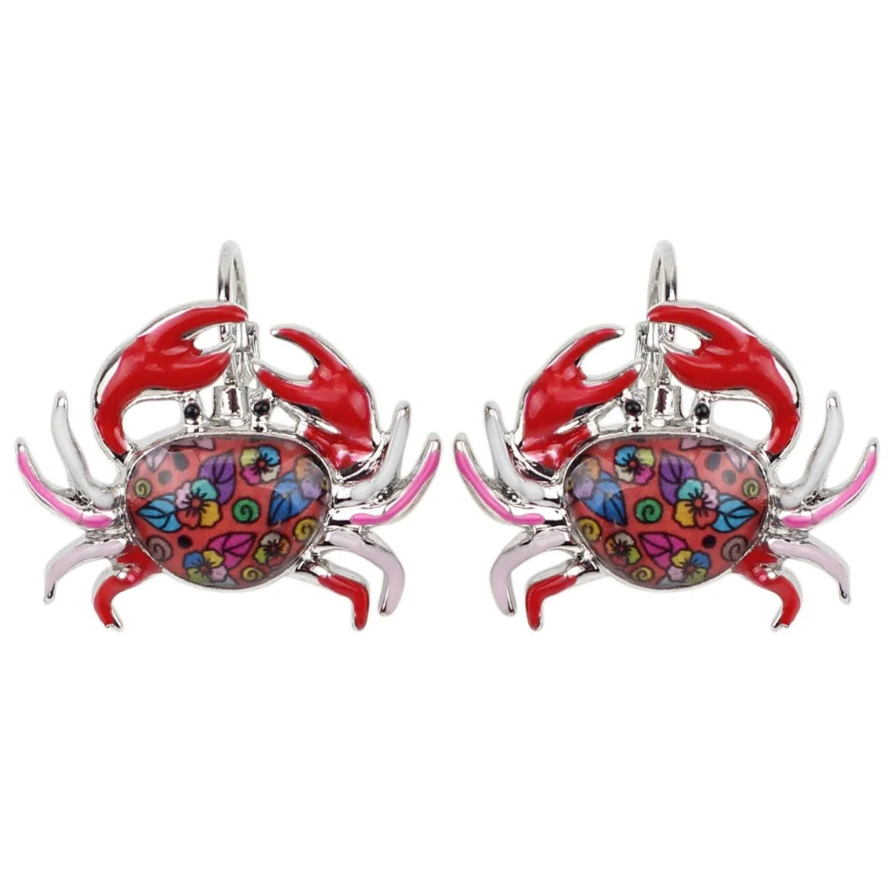 Crab Clip Earrings For Women - Madeinsea©