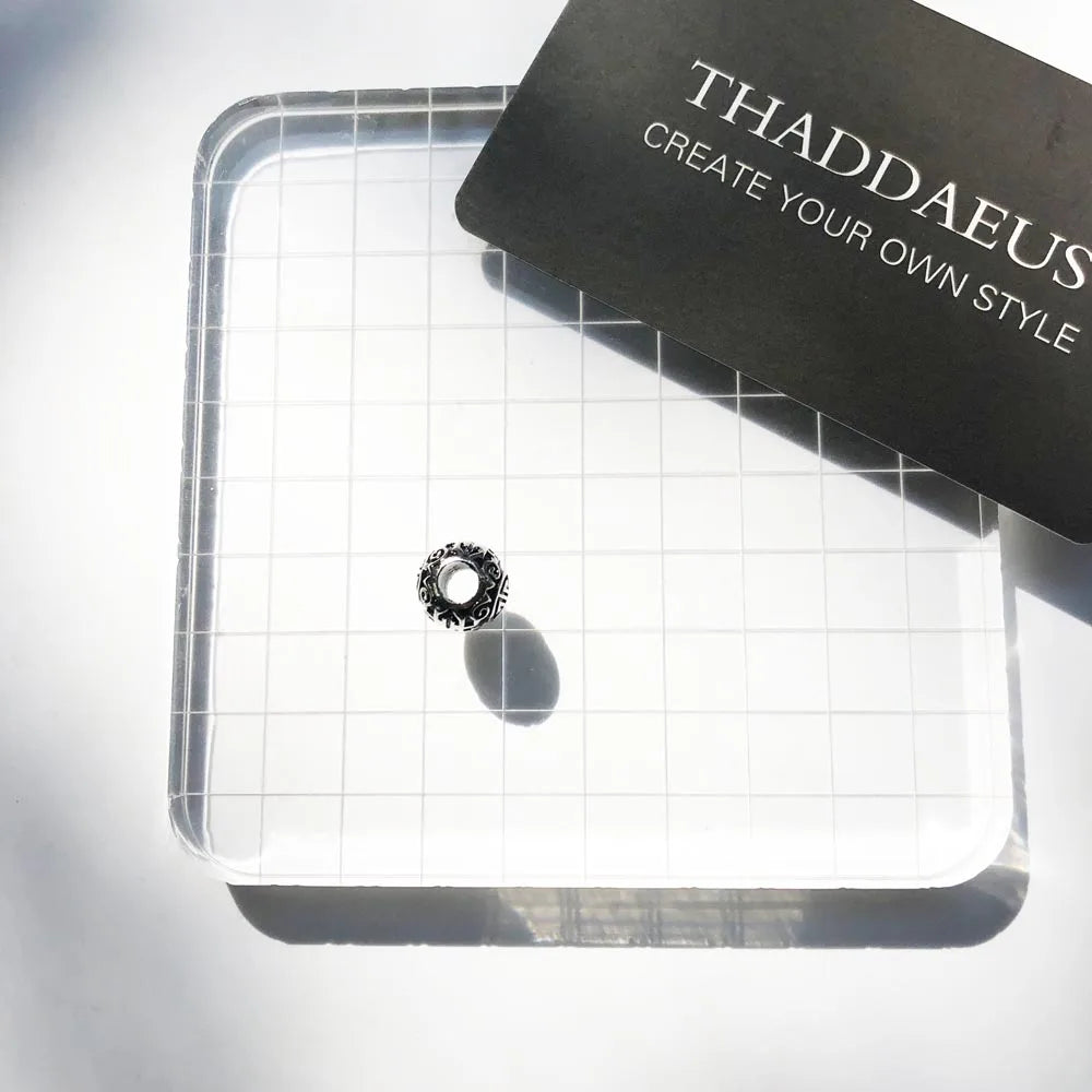 Beads Ethno Black 925 Sterling Silver Gift For Women Men Karma Charms Great Blessing Jewelry Accessories - Madeinsea©