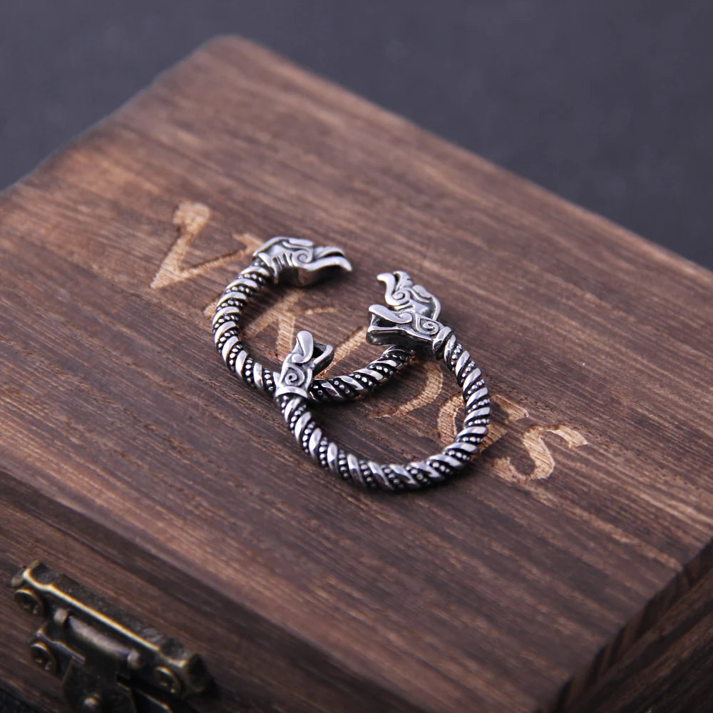 Viking Dragon Vintage Nordic Ring - Madeinsea©