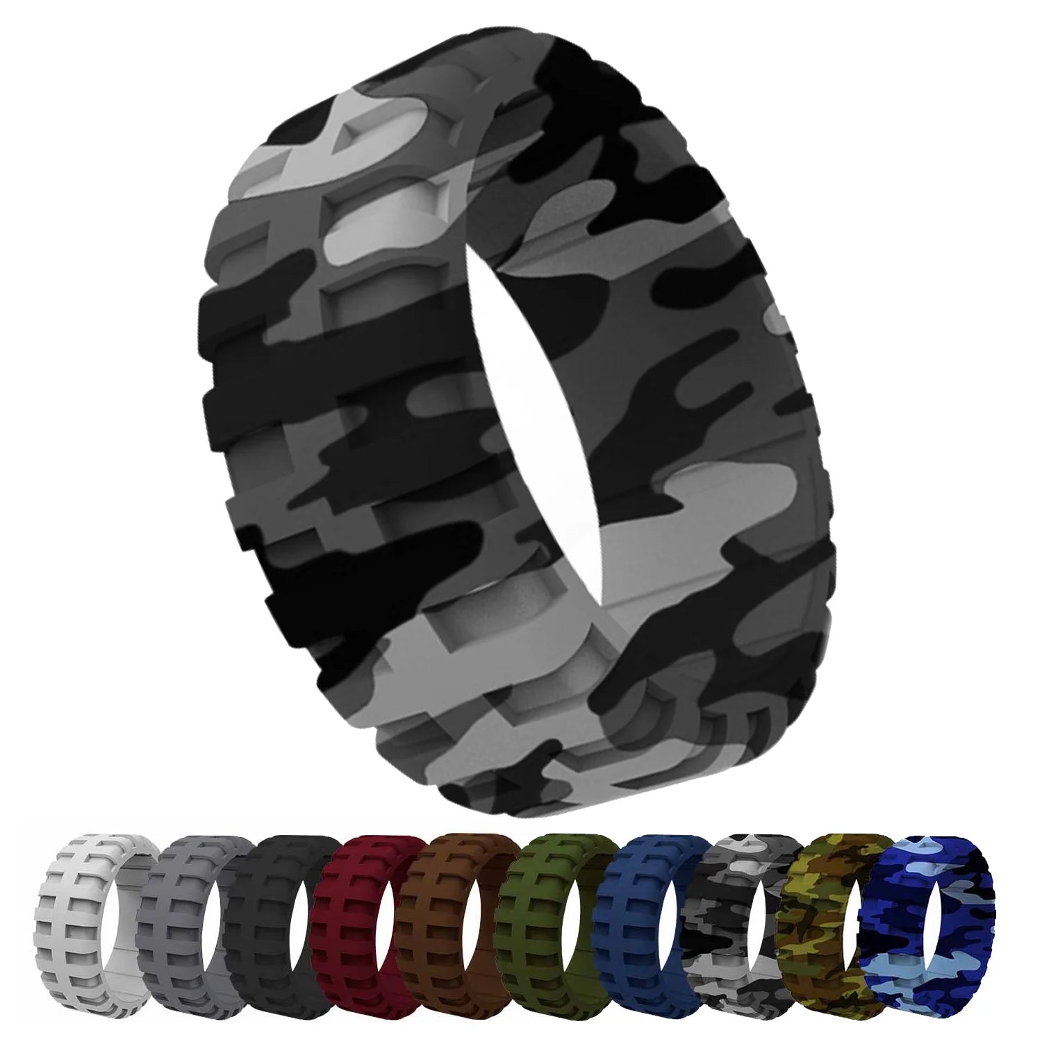 Silicone Tire Style Wedding Ring For Men - Madeinsea©