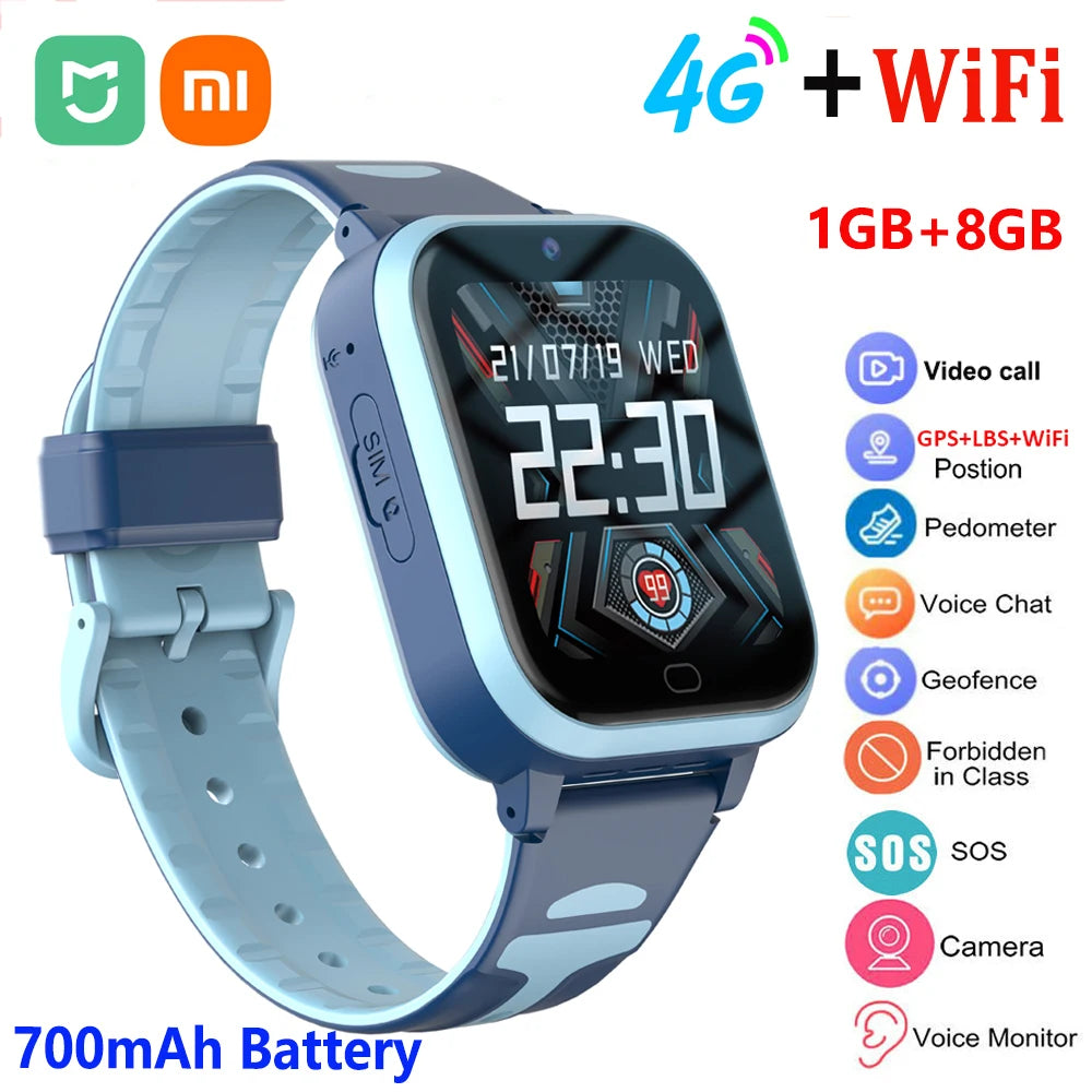 Madeinsea Xiaomi Mijia 4G Wifi Kids Children Smart Watch 700mah Battery Video Call SOS GPS LBS Location Tracker SIM Card Smartwatch