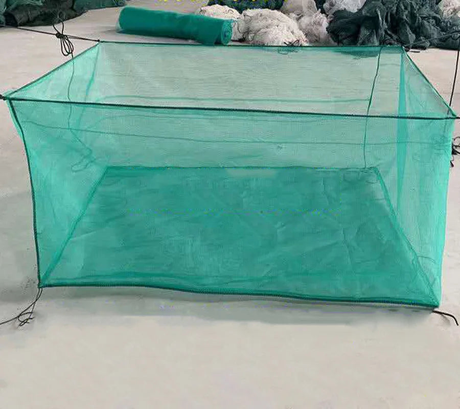 Lawaia Fish Cage 10 Mesh Loach Eel Fry Lobster Crab Storage Fish Cage Breeding Custom Nylon Fishing Net Small Mesh