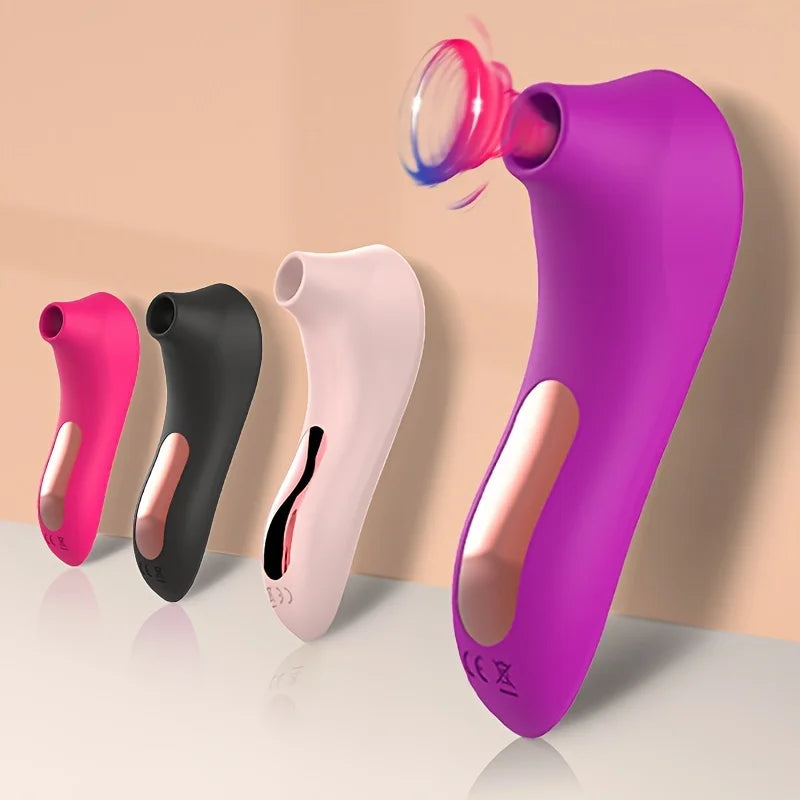Vibrateur à succion 12 modes pour clitoris et mamelons, stimulateur oral par aspiration, masturbateur, masseur, sextoy pour adultes, jouet sexuel à souffler