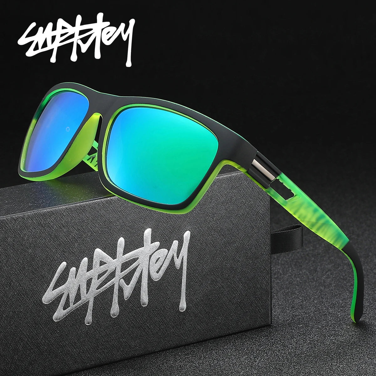 SUPKLEY Fashion Trend Women Polarized Sunglasses Self driving Tour Vacation Fishing Men Driving Brand Packaging Holiday Gift