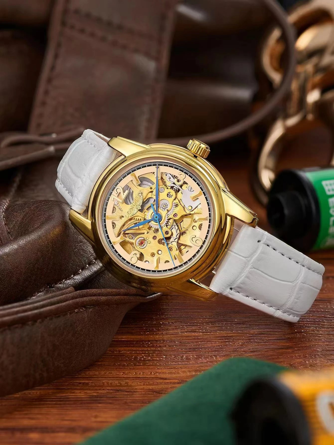Women automatic watch fashion cute mechanical wristwatches dainty elegant waterproof luxury gifts for girlfriend watch!