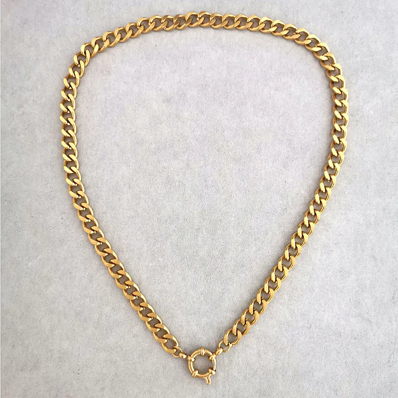 Anchor Clasp Necklace - Madeinsea©