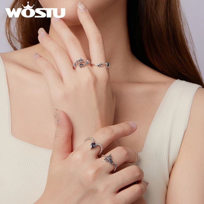 BAMOER Sternzeichenring aus 925er Sterlingsilber, ovaler Regenbogen-Zirkonia-Ring mit 12 Sternzeichen für Damen und Mädchen – ideal für Geburtstage