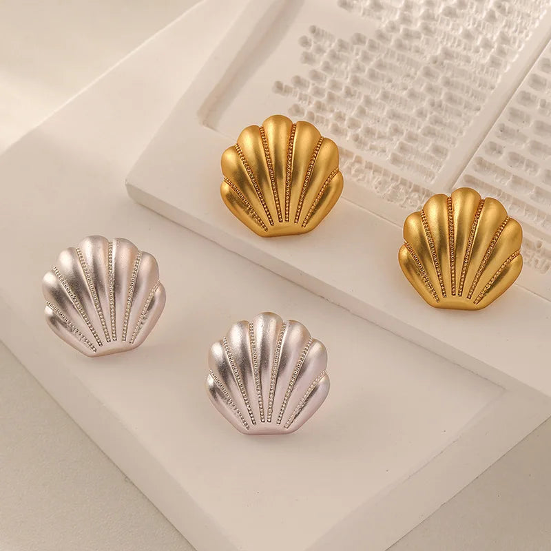 Retro Sea Shell Earrings - Madeinsea©