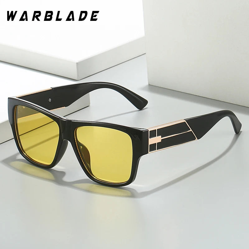 2025 Trend Fashion Klassische Metall Quadrat Sonnenbrille Luxus Marke Design Männer Vintage Sonnenbrille Frauen Shades UV400 Oculos De Sol