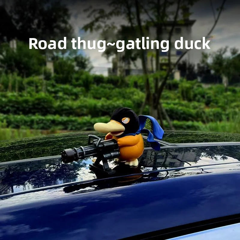 Street bandit Gatling Keda creative car decoration on the center console, car roof and rear figurine figurine figurine - Madeinsea©