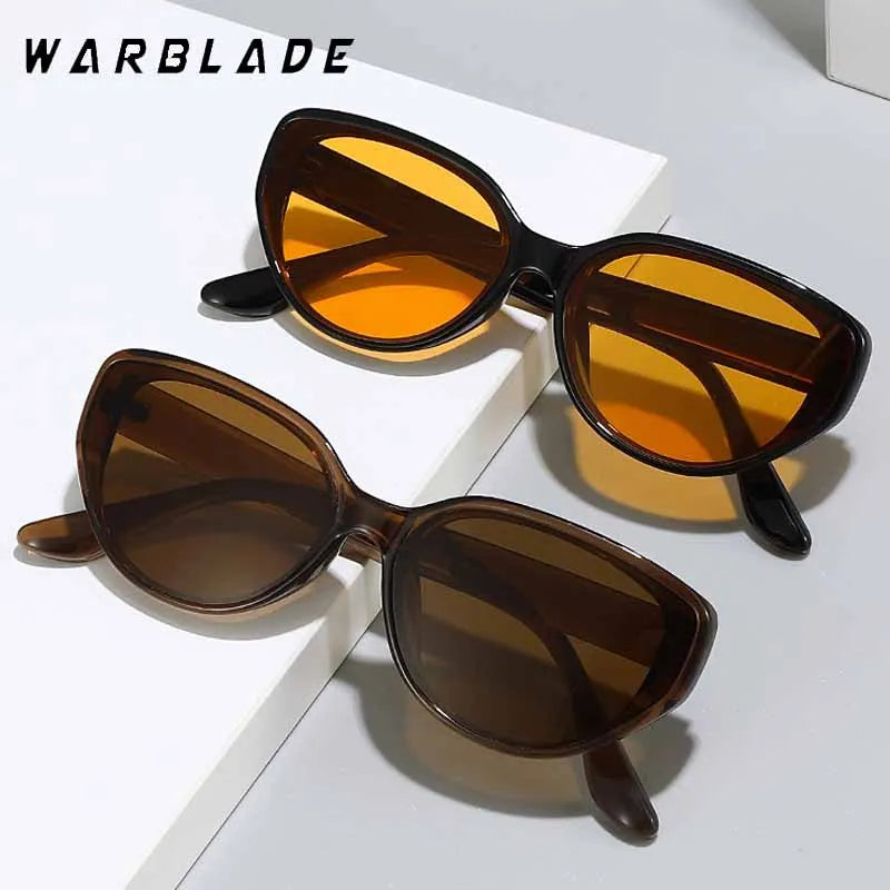 2025 Y2K Punk Cat Eye Frauen Sonnenbrille Vintage Kleine Rahmen Sonnenbrille Für Männer Luxus Marke Design Outdoor Reise Brillen UV400