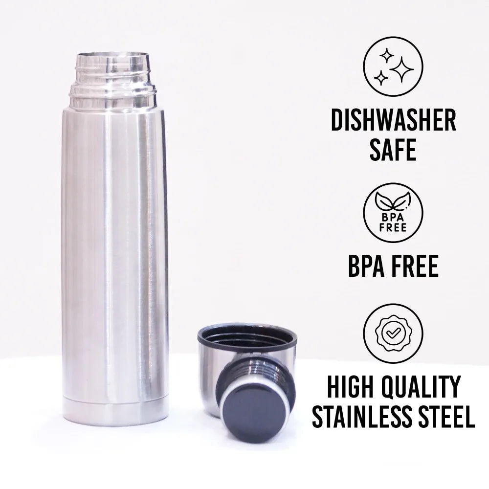 Best Stainless Steel Coffee Thermos Double Wall Insulation Can Provide Hot or Cold Drinks for Hours Fits in Most Car Cup Holders