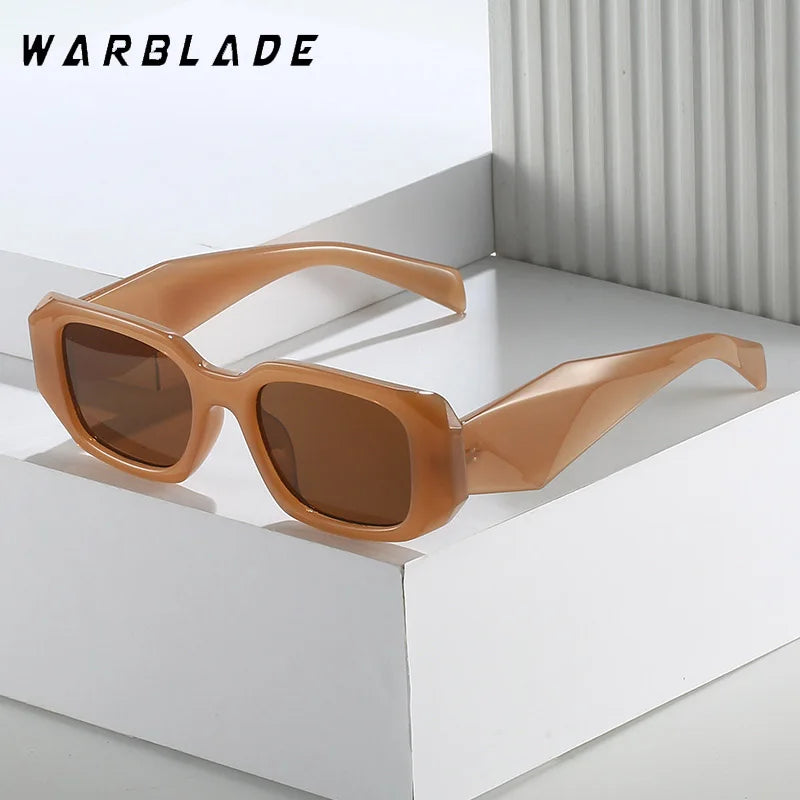 Fashion Square Sunglasses Woman Brand Designer Personality Irregular Vintage Sun Glasses Female Travel Retro Oculos De Sol UV400