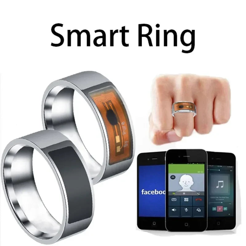 Smart Ring Women Men Waterproof Digital Fashion Smart Accessories NFC Control Intelligent Finger for Smart Door/Phone File Lock