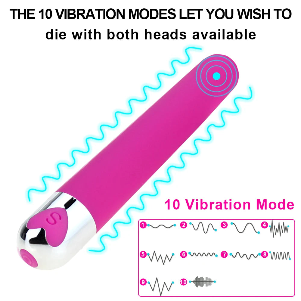 10 Speed Mini Bullet Vibrator for Women Fast Orgasm Clitoris Stimulato 10 Speed Mini Bullet Vibrator for Women Fast Orgasm Clitoris Stimulato
