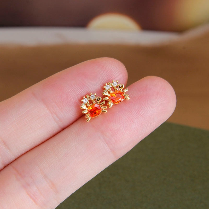 Fashion Crab Earrings for Women - Madeinsea©