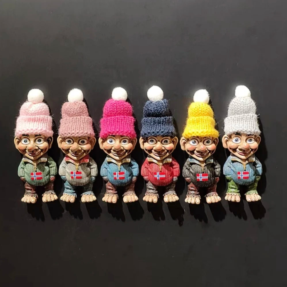 Europe Norway 3D Fridge Magnets Tourism Souvenir Refrigerator Magnets Sticker Collection Handicraft Decoration Articles