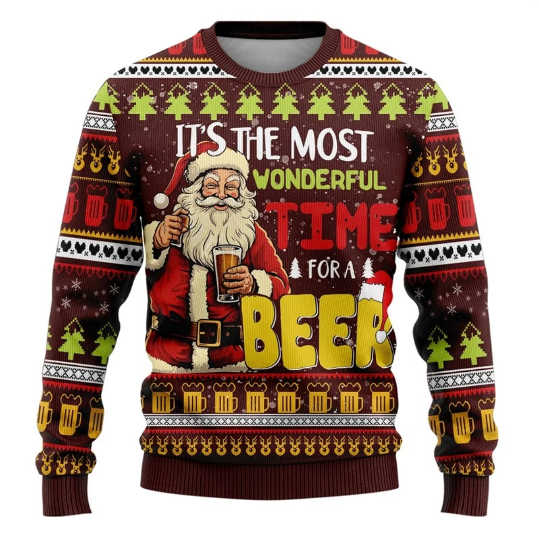 Ugly Christmas Jumper Sweatshirts 3D Print Autumn Fashion Sweatshirts Y2K Children's Hoodies Men's And Women's Sweatshirts