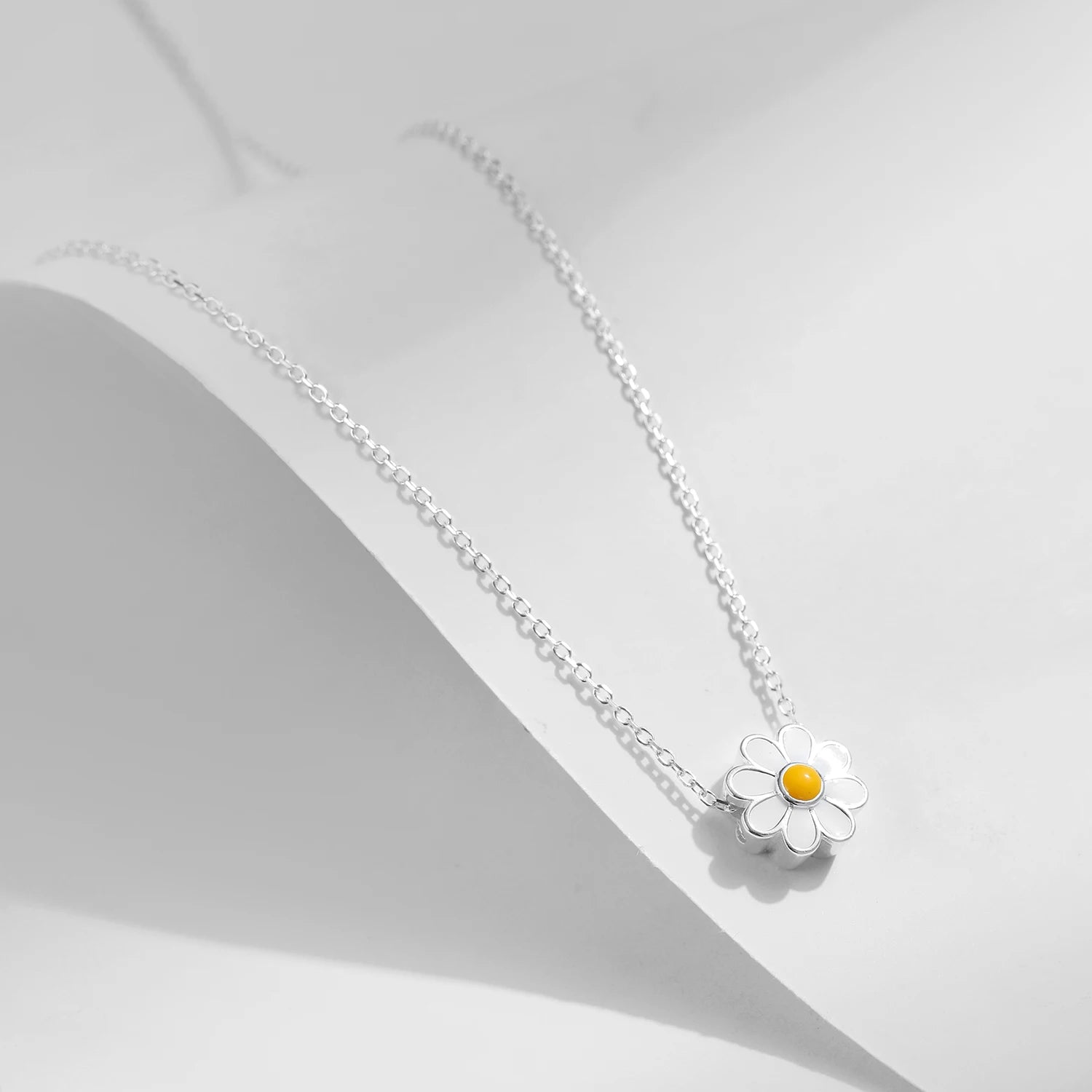 925 Sterling Silver Daisy MODIAN Necklace For Women - Madeinsea©