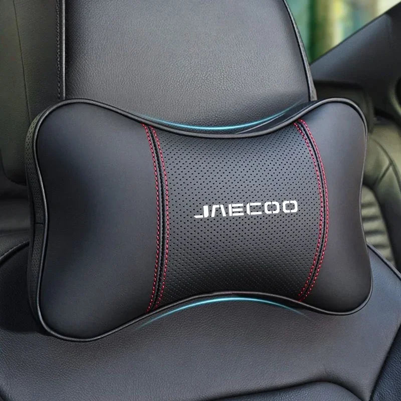 1Pcs Car Seat Headrest Auto Logo Neck Pillow For CHERY JAECOO J1 J2 J3 J4 J5 J6 J7 2023 2024 car accessories interior - Madeinsea©