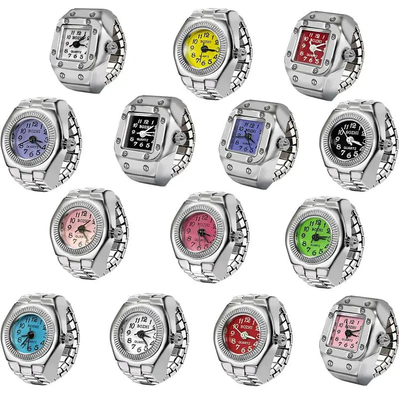 Mini Finger Watch with Elastic Strap - Madeinsea©