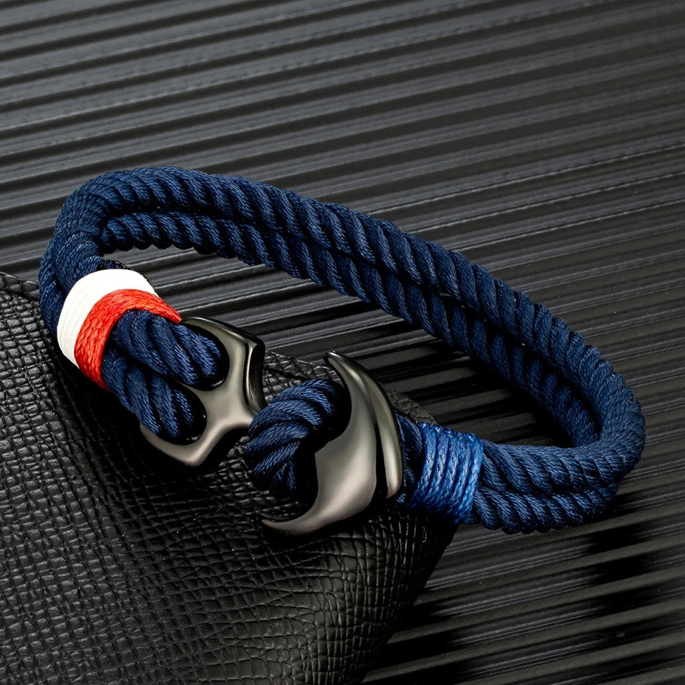 Rope Anchor Bracelets with Stainless Steel - Madeinsea©