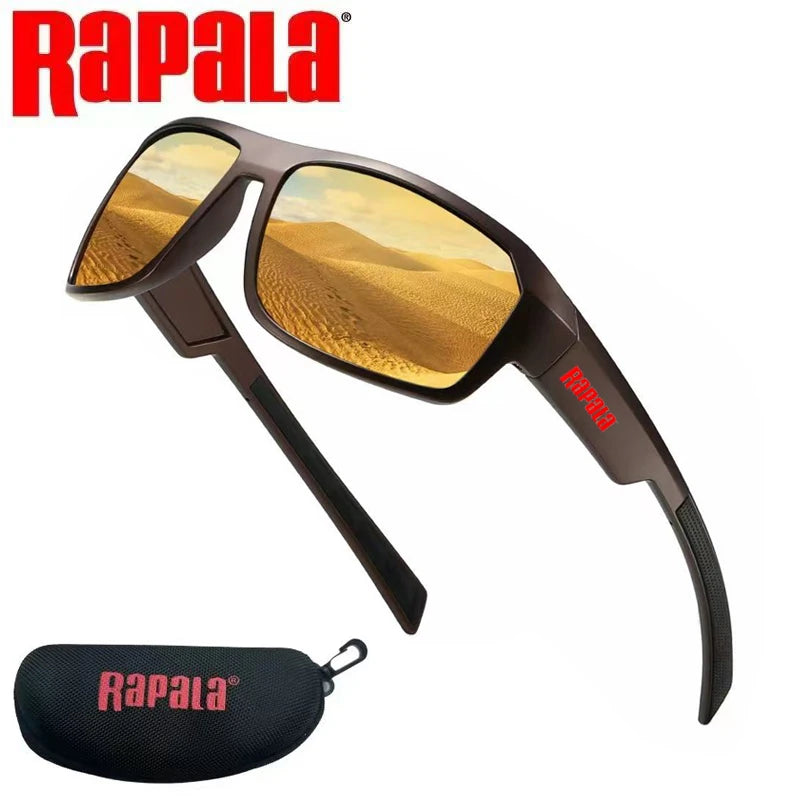 Rapala High Definition Polarized Sunglasses for Men Women Outdoor Sport Fishing Sun Glasses UV400 Protection Driving Eyeglasses