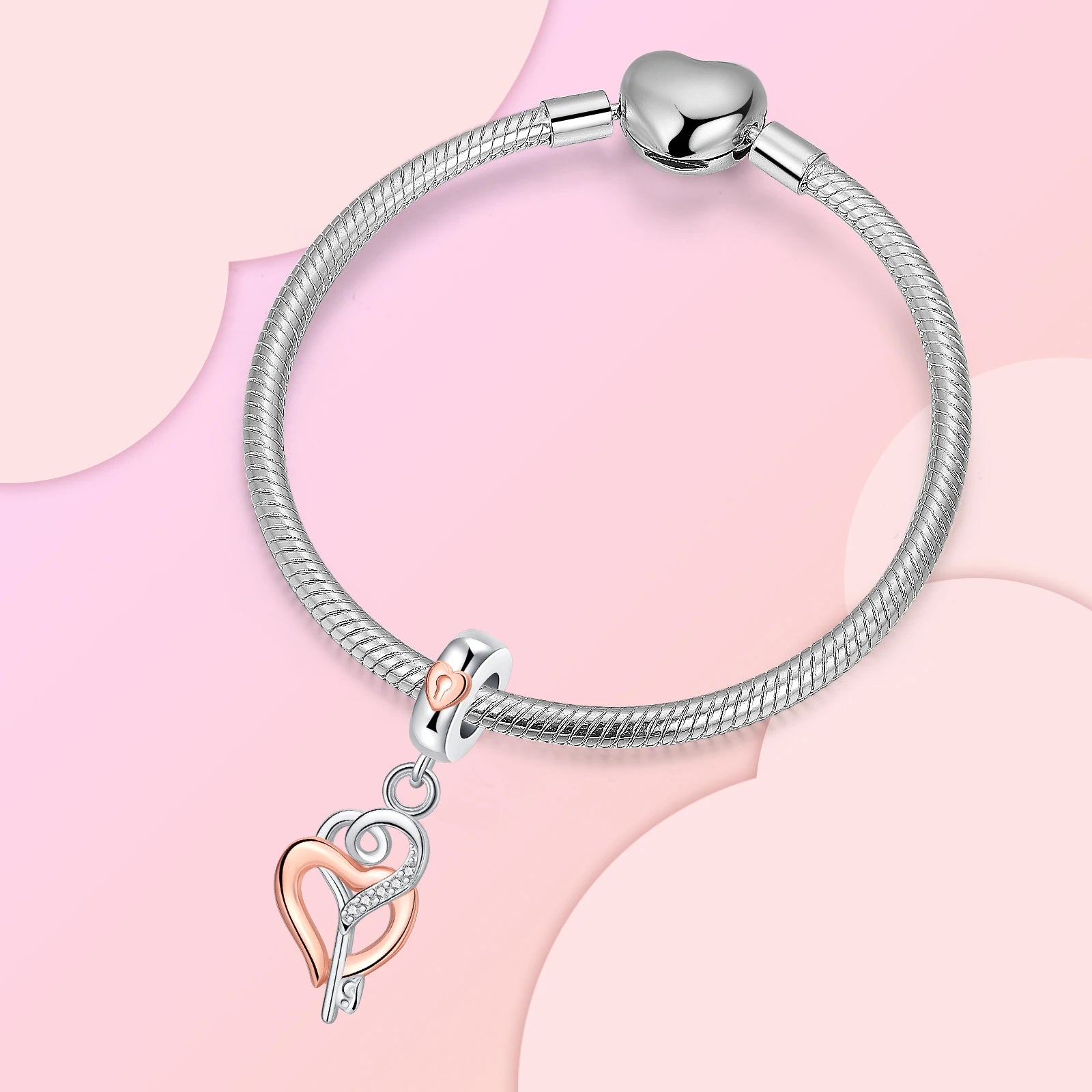 925 Argent Amour Clé Avion Bagages Terre Opale Perles Breloques Fit Pandora 925 Original Bracelet charme pour Femmes Bijoux Fins