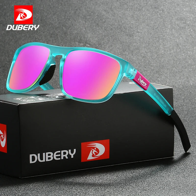 DUBERY 2025 New Fashion Polarized Sunglasses UV400 Protection Men Women Retro Classic Driving Outdoor 9 Colors Model 578