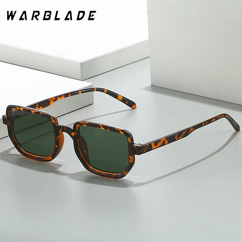 Fashion Vintage Small Square Sunglassess For Women Ladies Luxury Brand Design Trendy Driving Sun Glassess Girls Travel Eyewear