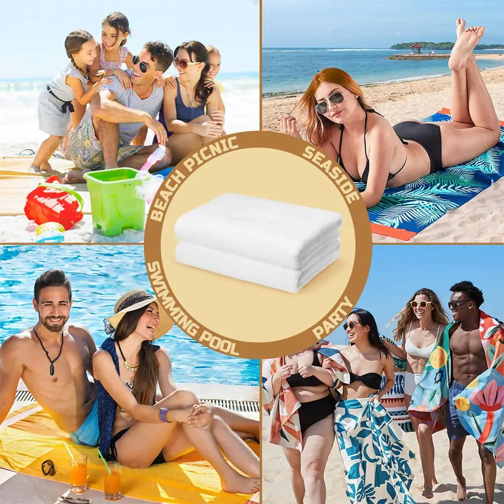 Ocean Clownfish Beach Towel Pool Towel Camping Towel Bath Towel Blanket Large Soft Sea Lover Outdoor Towel