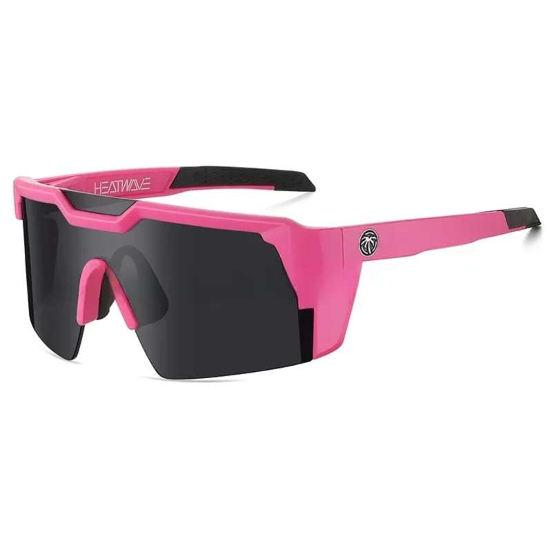 Heat Wave Luxury Square Conjoined Lens Cycling Sunglasses UV400 for Women And Men High-Quality New Edition