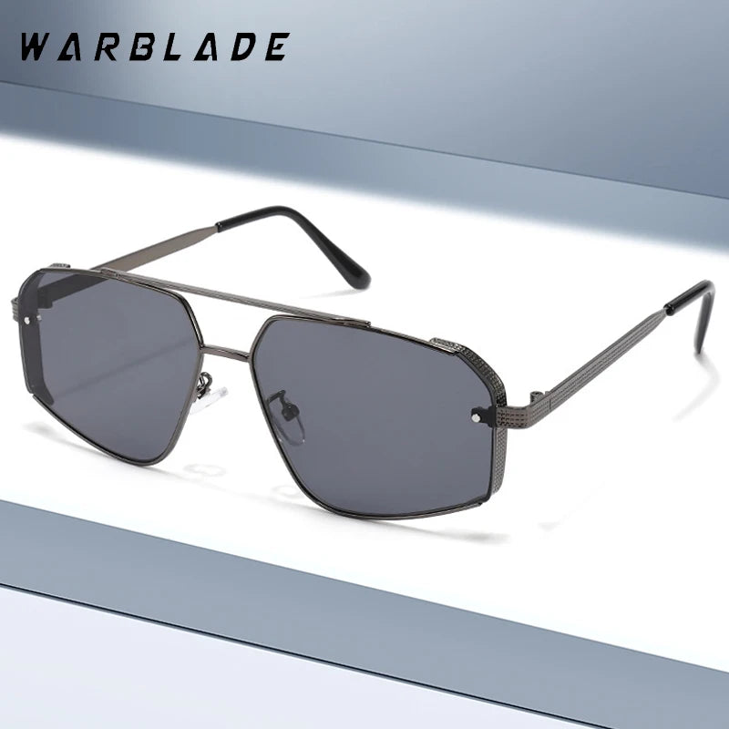 2025 Herren Damen Pilot Sonnenbrille Metallrahmen Reisnägel Casual Trend Persönlichkeit Retro Mode Outdoor Sport Brille UV400