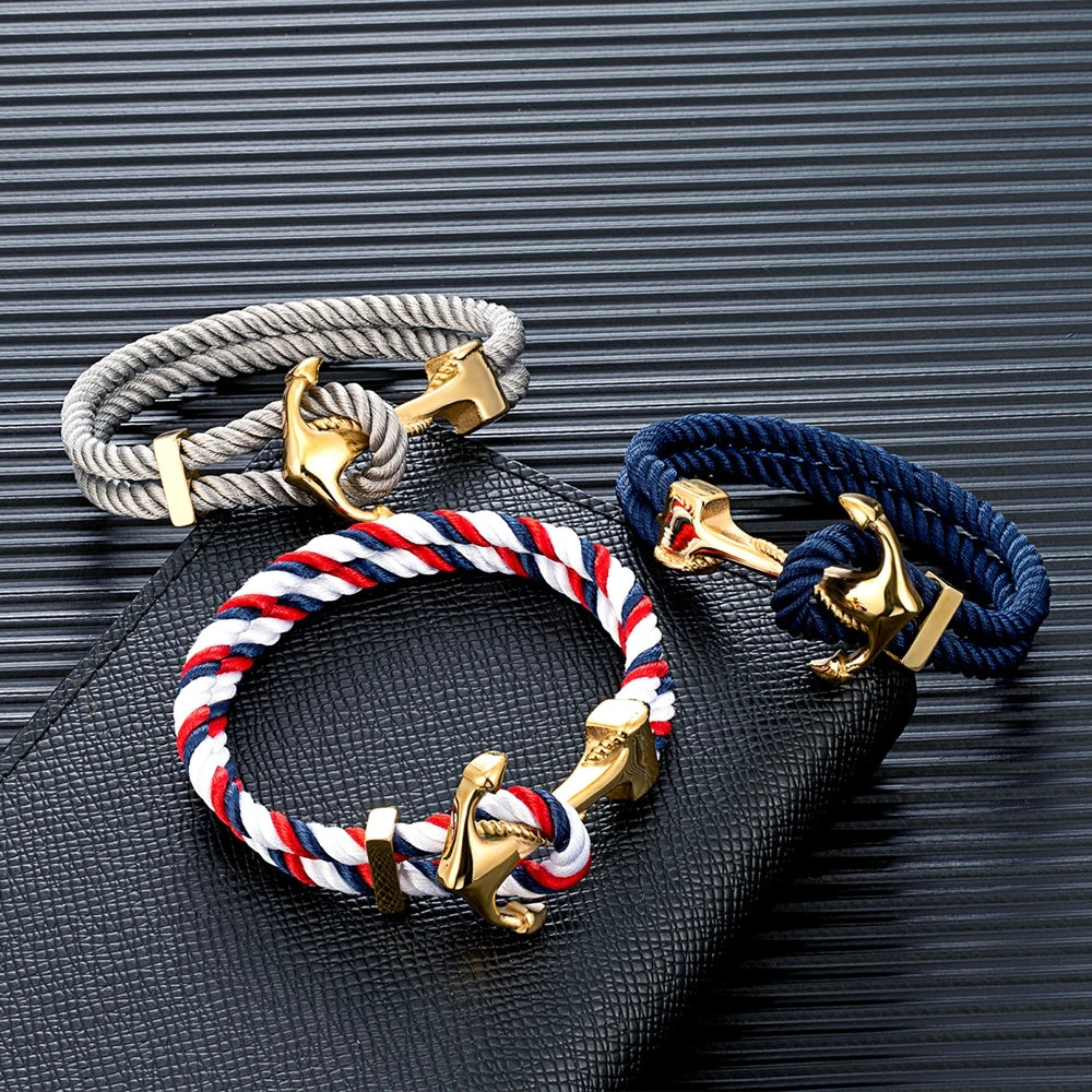 Anchor Bracelet Nylon - Madeinsea©