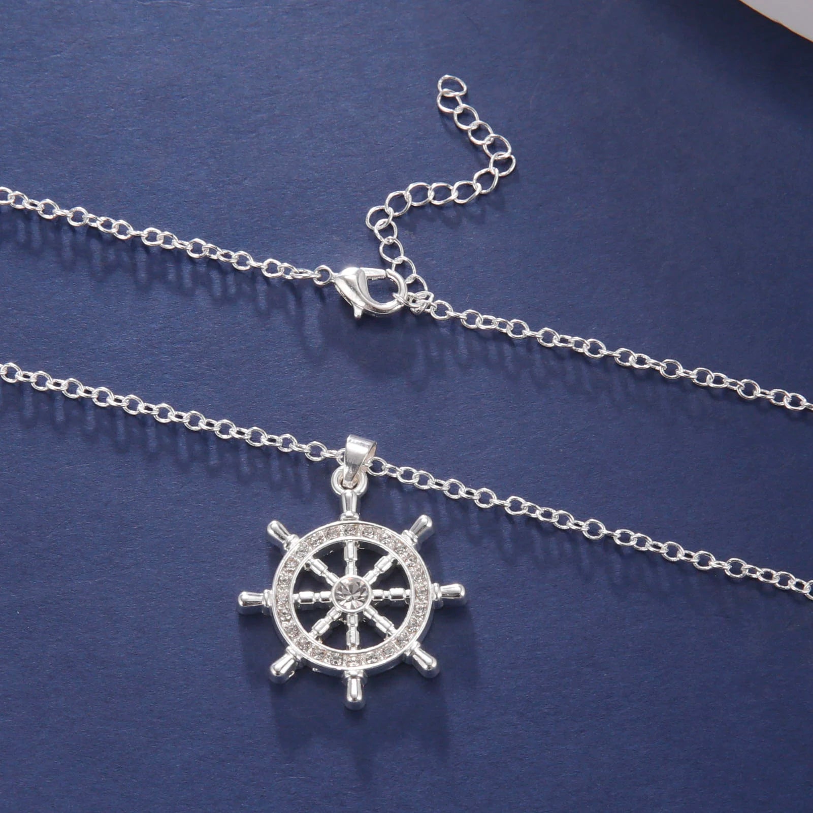 Boat Rudder Zircon Necklace - Madeinsea©