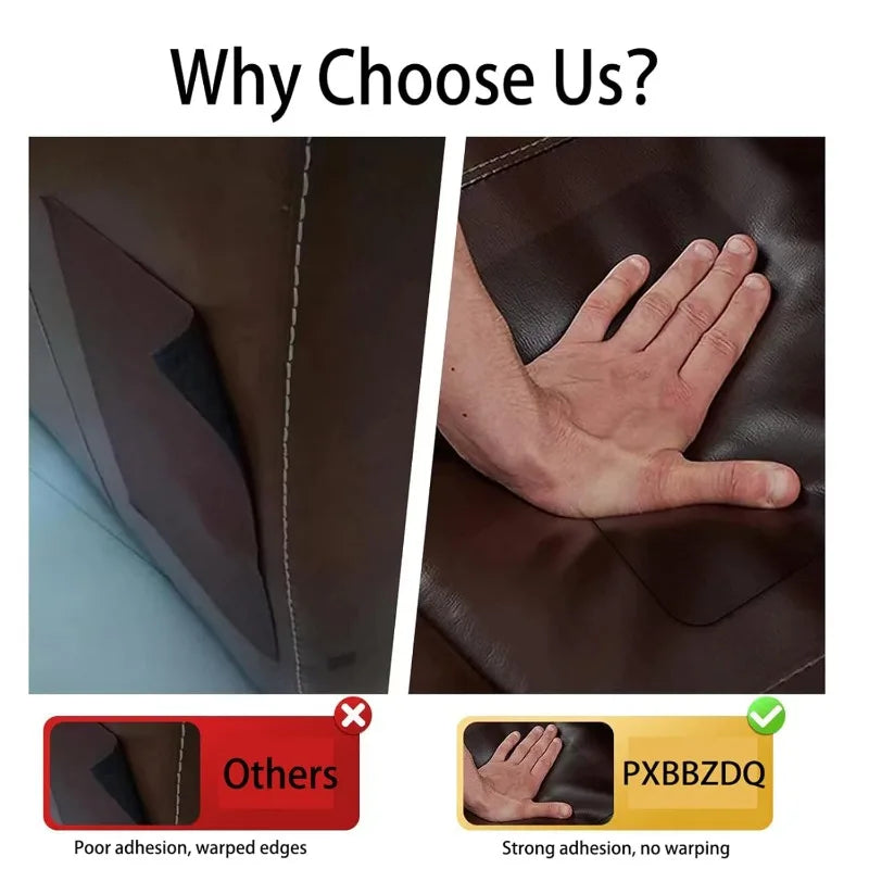 25x60CM Self Adhesive PU Leather Repair Patch Leather Patches for Furniture Car Seat Repair Leather Repair Tape Black