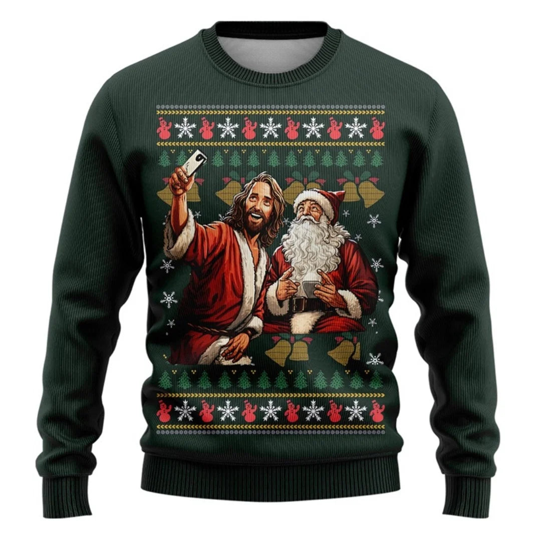 Ugly Christmas Jumper Sweatshirts 3D Print Autumn Fashion Sweatshirts Y2K Children's Hoodies Men's And Women's Sweatshirts
