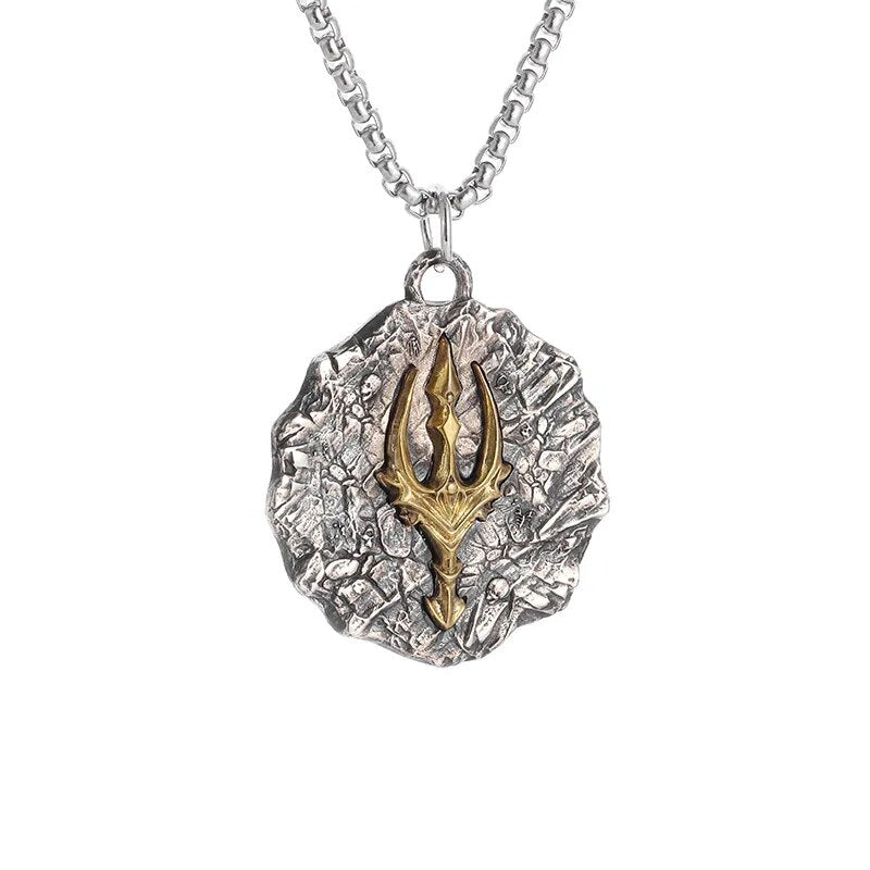 Nordic Sailor Trident Necklace - Madeinsea©