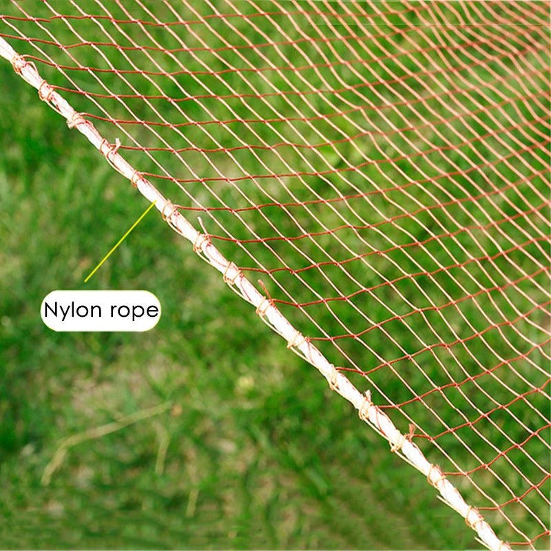 Lawaia Multifilament Hand Carry Fishing Net Outdoor Sturdy Braided Fish Net with Bamboo Poles for River and Pond